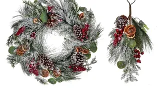 Koszorúk és díszek